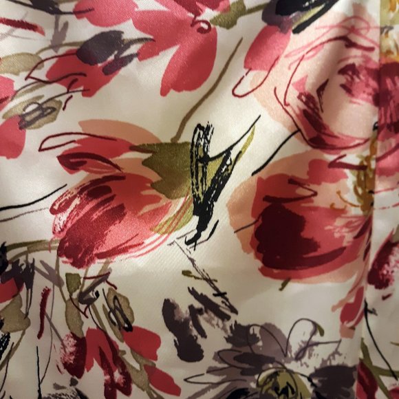 Maggy London Floral Dress Size 8 - Picture 3 of 4